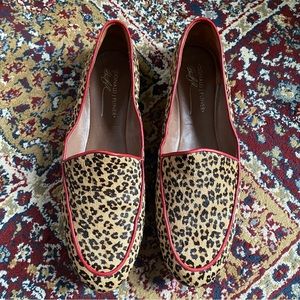 Donald J. Pliner Leopard flats